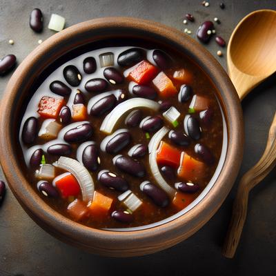 Image of Simply Elegant Black Bean Soup
