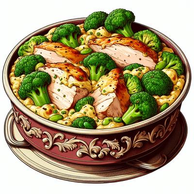 Image of Simply Elegant Chicken Divan Casserole