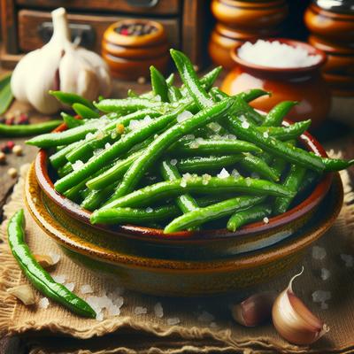 Image of Simply Fried Green Beans