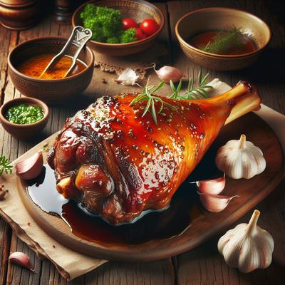 Image of Simply Glazed Leg of Lamb Recipe