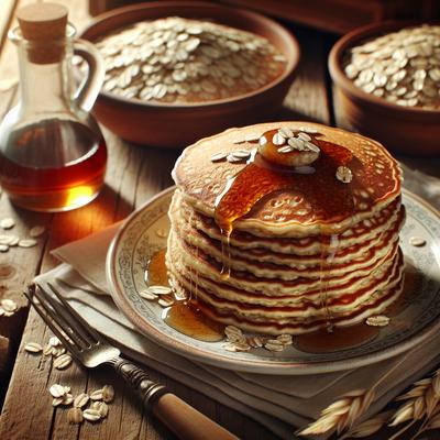 Image of Simply Oatmeal Pancakes