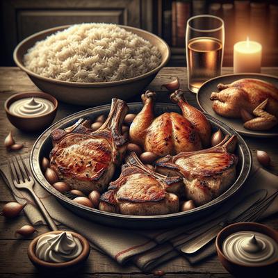 Image of Simply Oven Baked Pork Chops or Chicken and Rice Ii