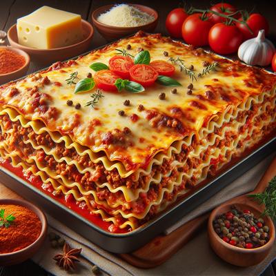 Image of Simply Perfect American Style Lasagne