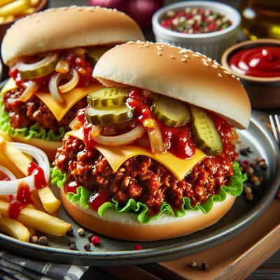 Image of Simply Sloppy Hamburgers