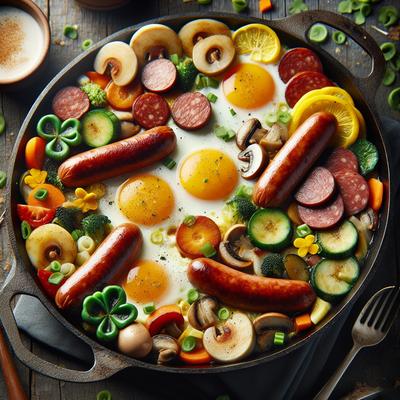 Image of Simply St Patty's Sunrise Skillet 5fix