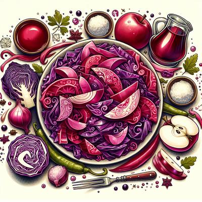 Image of Simply Sweet and Sour Red Cabbage