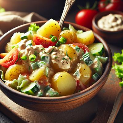 Image of Simply Wonderful Warm Potato Salad 5fix