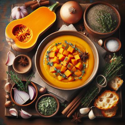 Image of Sin Free Butternut Squash Soup