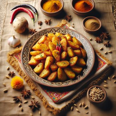 Image of Sindhi Aloo Potato Took