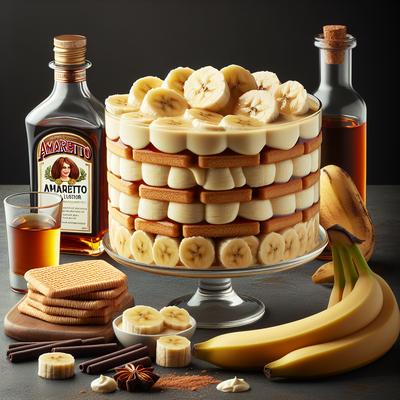 Image of Sinful Banana Pudding with Amaretto
