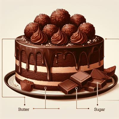 Image of Sinful Chocolate Truffle Cake