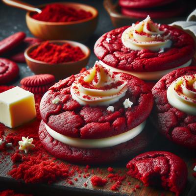 Image of Sinful Red Velvet Cookies