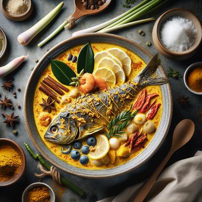 Image of Singaporean Fish Curry