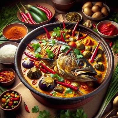 Image of Singaporean Fish Head Curry