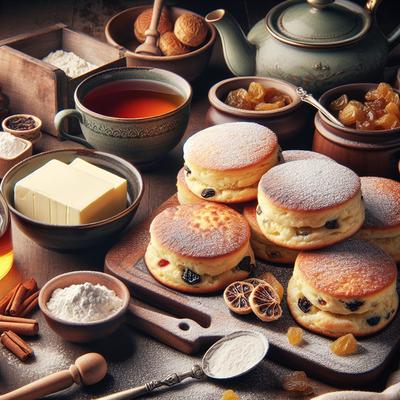 Image of Singin Hinnies Northumbrian Tea Time Griddle Cakes Scones