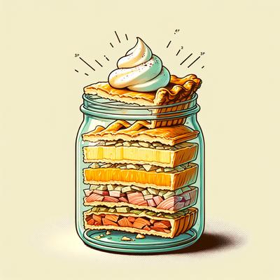 Image of Single Serving Pie in a Jar