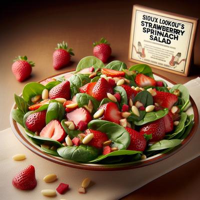 Image of Sioux Lookout's Strawberry Spinach Salad