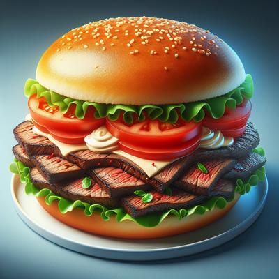 Image of Sirloin Sandwich Deluxe
