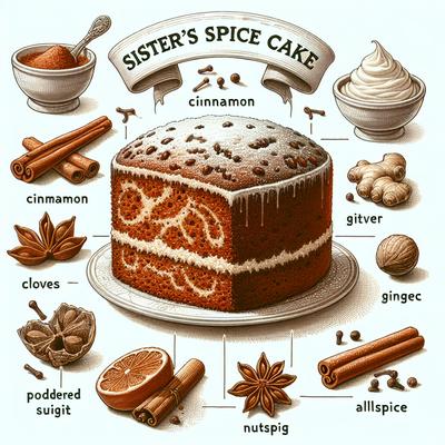 Image of Sister Little's Spice Cake