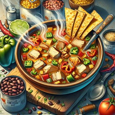 Image of Six Can Chicken Tortilla Soup Ii