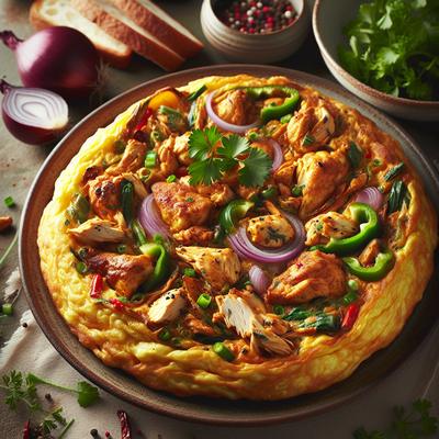 Image of Six Spice Chicken Omelette