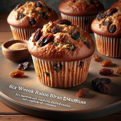 Image of Six Week Raisin Bran Muffins