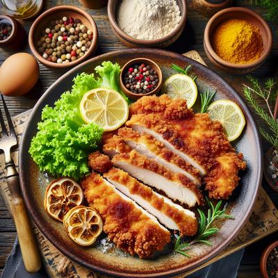 Image of Sizzled Chicken Schnitzel
