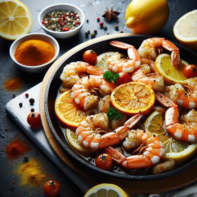 Image of Sizzled Citrus Shrimp