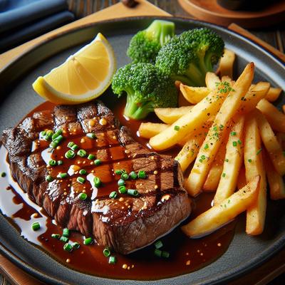 Image of Sizzlin Steak a La Montreal