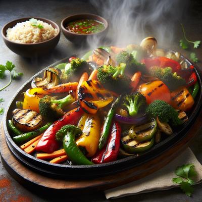 Image of Sizzling Aromatic Vegetarian Sizzler
