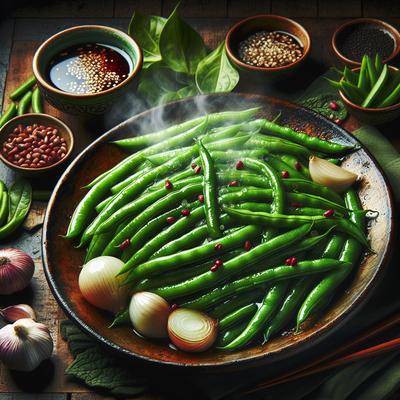 Image of Sizzling Green Beans