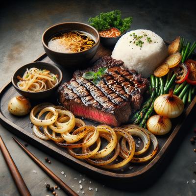 Image of Sizzling Steak and Onions Vietnam