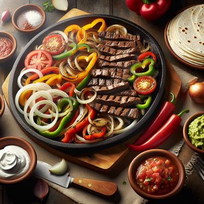 Image of Sizzling Steak Fajitas
