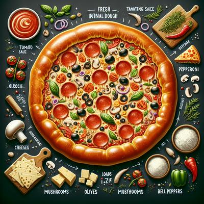 Image of Skat's Monday Pizza Loaf