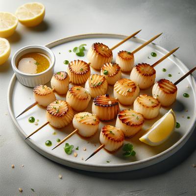 Image of Skewered Scallops