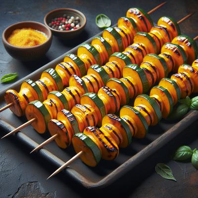 Image of Skewered Squash