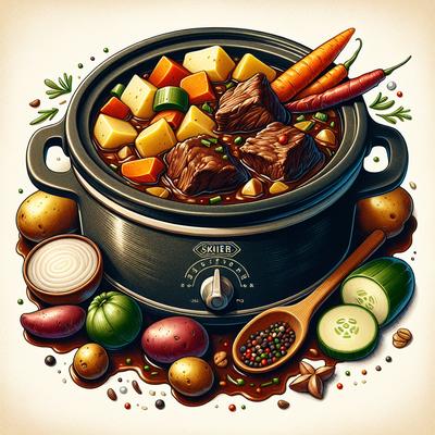 Image of Skier's Beef Stew Crock Pot
