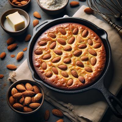 Image of Skillet Almond Shortbread