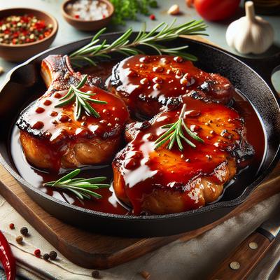Image of Skillet Barbecue Pork Chops