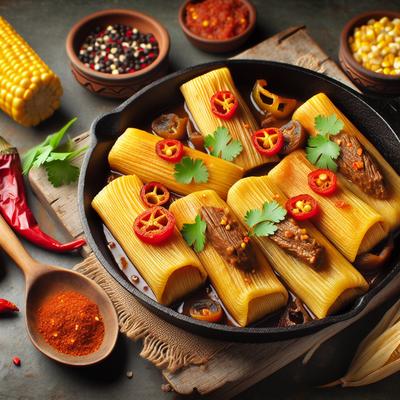 Image of Skillet Beef Tamales