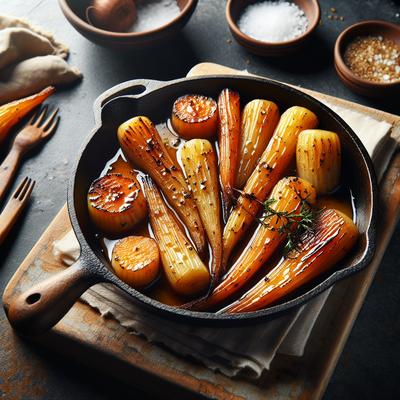 Image of Skillet Caramelized Parsnips