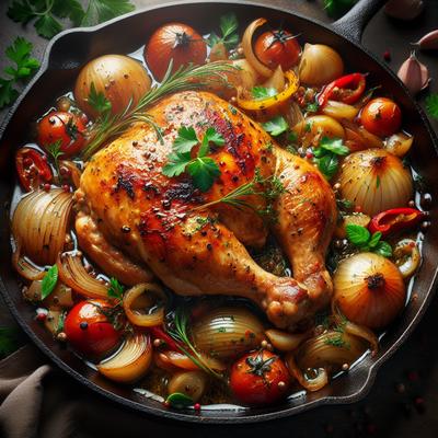 Image of Skillet Chicken Dish
