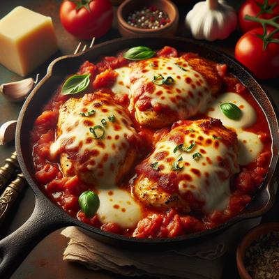 Image of Skillet Chicken Parmesan