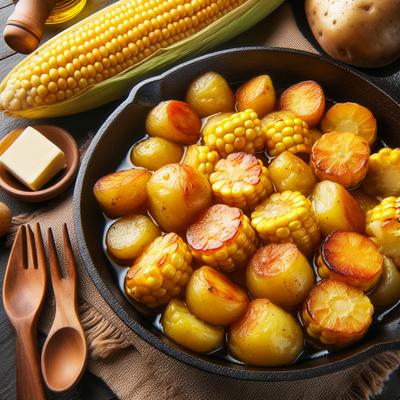 Image of Skillet Corn and Potatoes