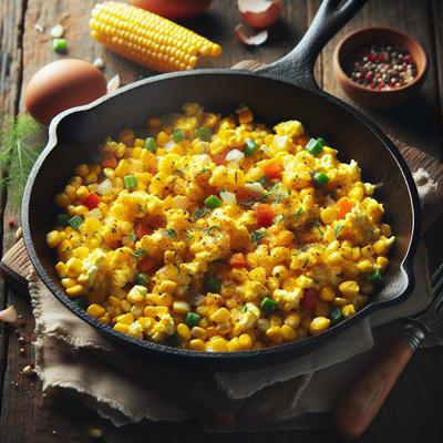 Image of Skillet Corn Scramble