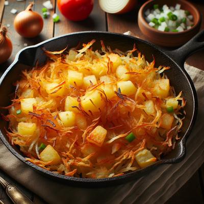 Image of Skillet Hash Browns Homemade