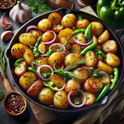 Image of Skillet Italian Herbed Country Potatoes