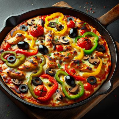 Image of Skillet Low Carb Pizza
