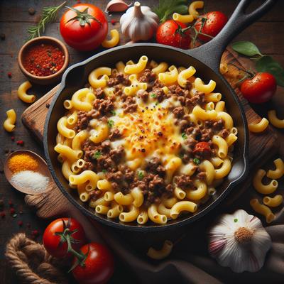Image of Skillet Macaroni Beef
