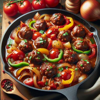 Image of Skillet Meatball Goulash